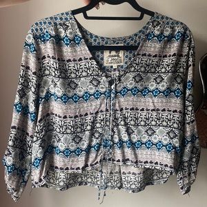 LF peasant crop top